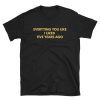 Everything You like I liked five years ago T-shirt