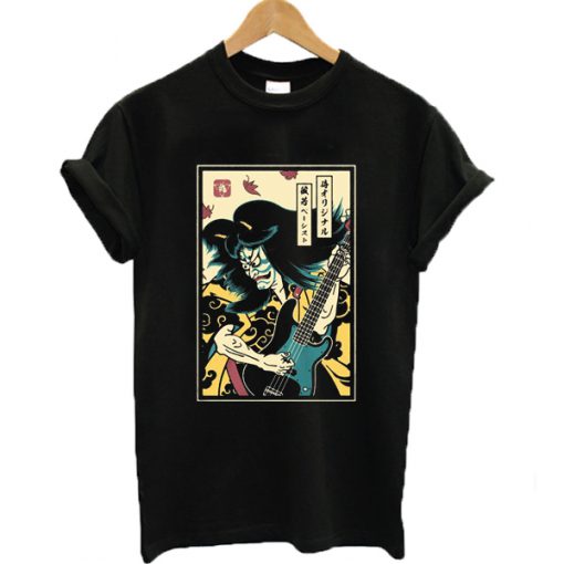 Samurai guitar T-shirt