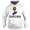 Gaylien LGBT rainbow pride Hoodie