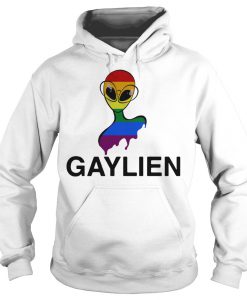 Gaylien LGBT rainbow pride Hoodie