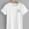 Panda Pocket Print T-shirt