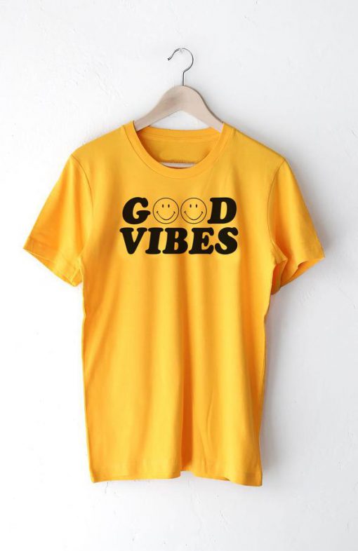 Good Vibes Smiley T-shirt