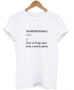 Nomophobia Definition T-shirt