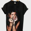 Rihanna Middle Finger T-shirt