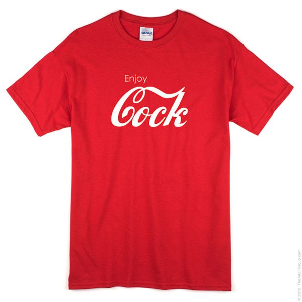 Enjoy Cock Coca Cola T-shirt