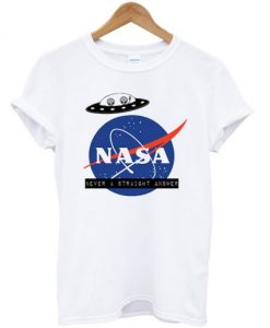 Nasa Never A Straight Answer T-shirt