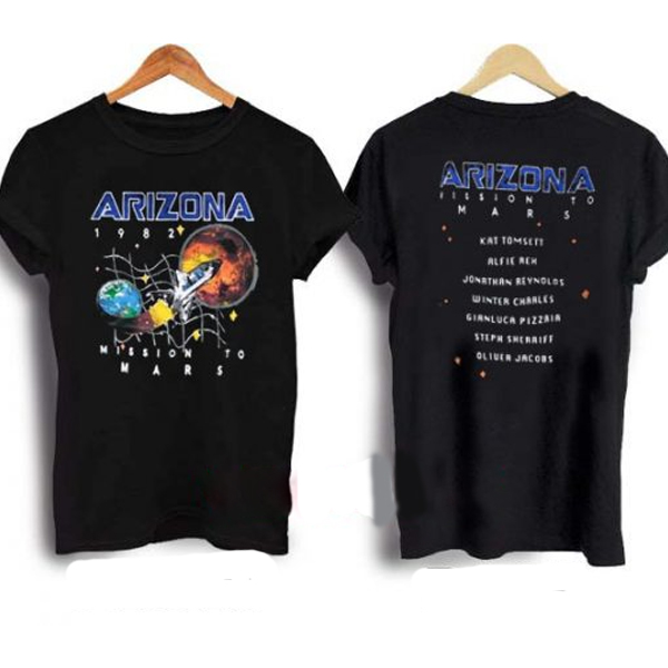 Arizona Space Mission To Mars T-shirt