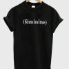 Feminine T-shirt