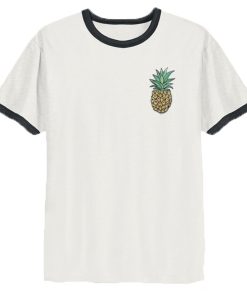 Pineapple Ringer T Shirt
