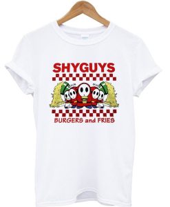 Shyguys Burgers And Fries T-shirt