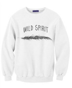 Wild Spirit Feather Sweatshirt