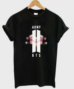 BTS Army Floral T Shirt