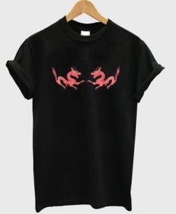 Chinese Dragon Print T-shirt