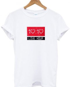 10 10 Love Hour Graphic T-shirt