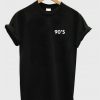 90'S pocket print T-shirt