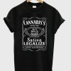 Cannabis Sativa Legalized T-shirt