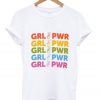 Grl Pwr Rainbow T-shirt