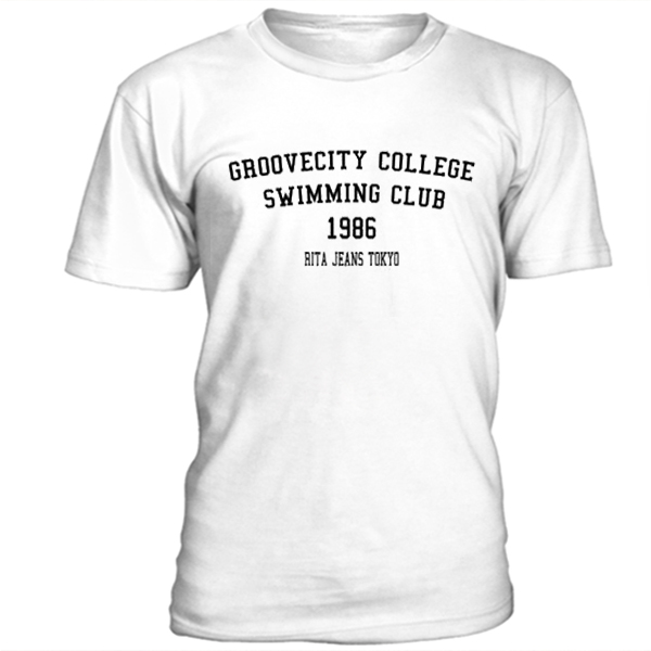 Groovecity college swimming club t-shirt