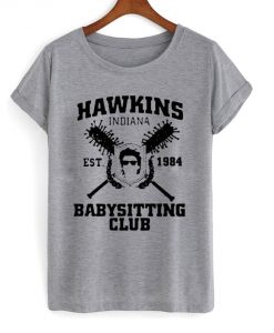 Hawkins Indiana Babysitting Club t-shirt