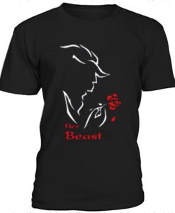 Her beast couple t-shirt