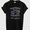 California Beach Paradise Golden Coast T-Shirt