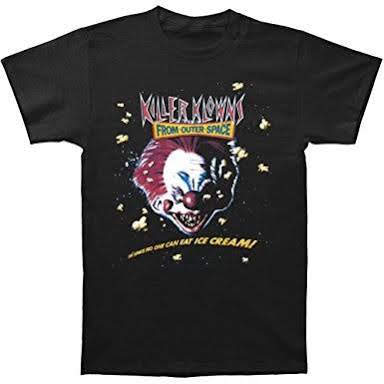 Killer Klowns from outer space t-shirt