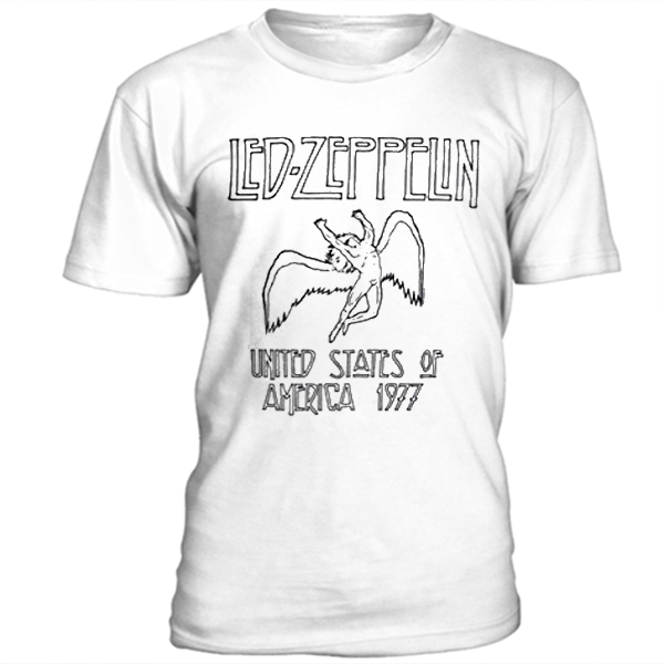 Led Zeppelin 1977 t-shirt