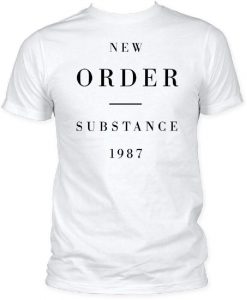 New Order Substance 1987 T shirt