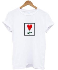 Rachel Green Rose Heart t-shirt