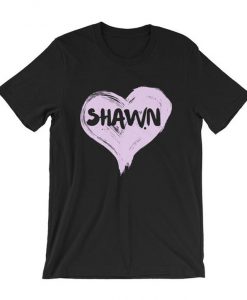 Shawn Heart Short Sleeve T-Shirt