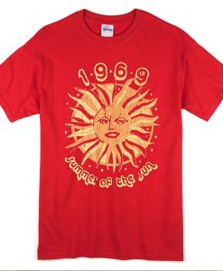 Summer of the sun 1969 t-shirt