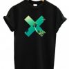 The XX palm tree cross t-shirt