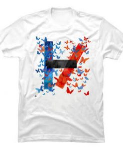 Twenty One Pilots Butterfly t shirt