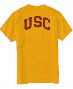 USC Logo Back Print T-shirt