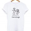 I Love To Boogie Graphic T-Shirt