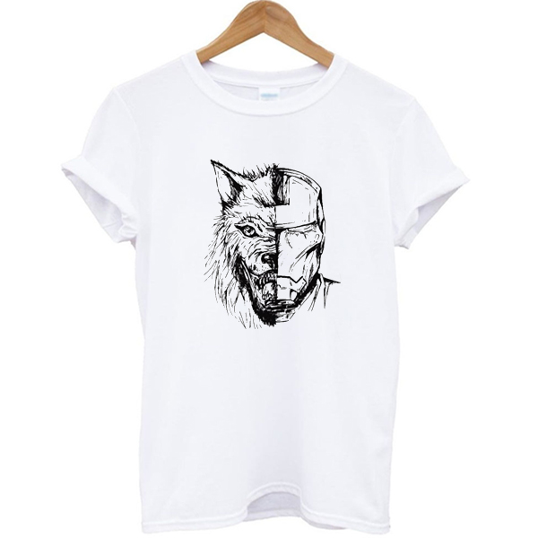 Iron Man x Stark Wolf T-shirt