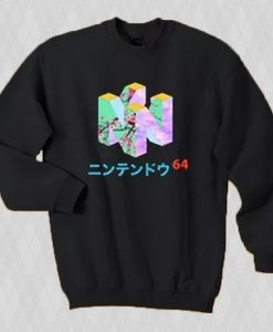 Japanese Nintendo 64 Sweatshirt