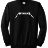 Metallica Logo Sweatshirt