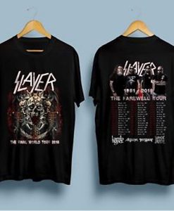 Slayer Final Farewell World Tour 2018 T-Shirt