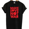 Make Love Not War Graphic Tee