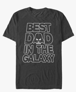 Best Dad In The Galaxy Darth Vader T-Shirt