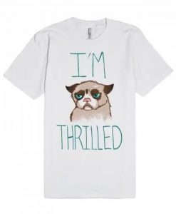 I Am Thrilled Pug T-Shirt