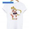 Sailor Moon Peace Sign Graphic T-shirt
