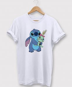 Lilo & Stitch Ohana Stitch & Scrump Girls T-Shirt