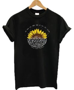 Mental Health Awareness Sunflower T shirt