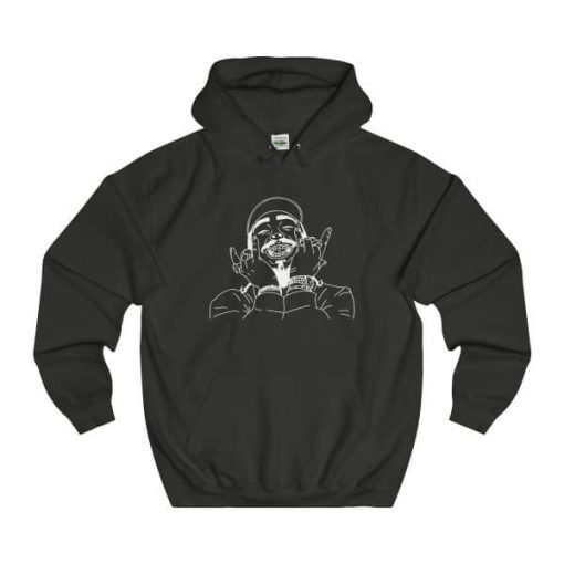 Post Malone Graphic Pullover Hoodie