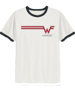 Weezer Logo Ringer T-shirt