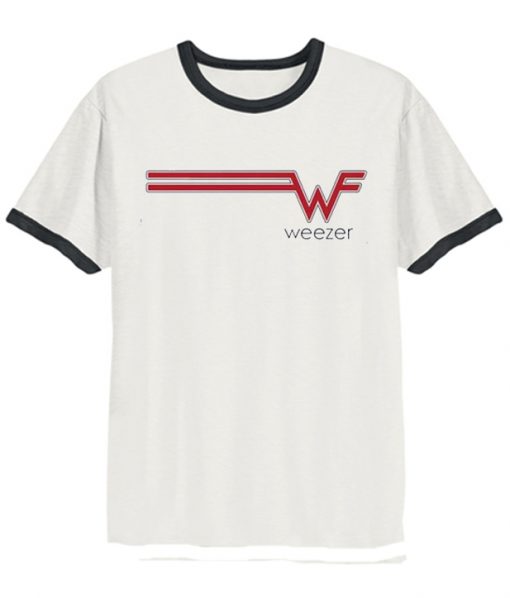 Weezer Logo Ringer T-shirt