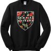 Vampire Weekend Floral Shield Sweatshirt