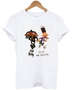 Asap Rocky and Tyler The Creator Cartoon T-shirt